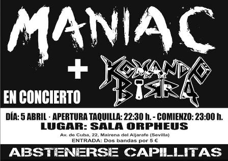 Maniac en Sevilla