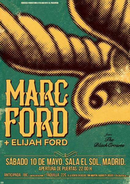 Marc Ford en Madrid Marc Ford en Madrid