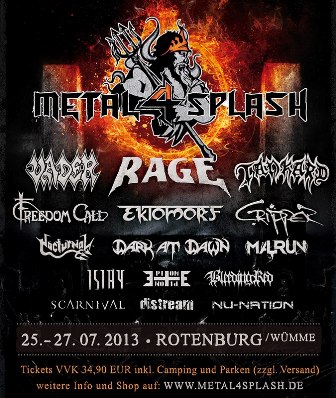 Metal 4 Splash Open Air 2013 Metal 4 Splash Open Air 2013