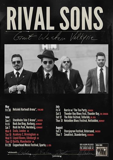 Rival Sons Tour Rival Sons Tour