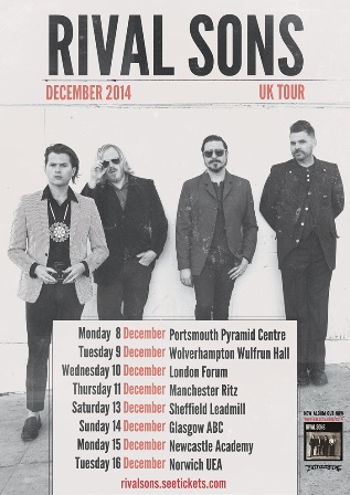 Rival Sons por UK Rival Sons por UK