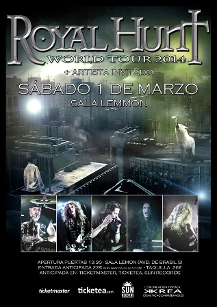 Royal Hunt en Madrid