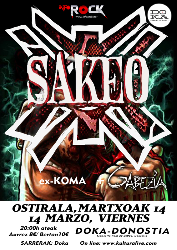 Sakeo en Donostia Sakeo en Donostia