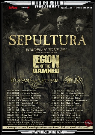 Sepultura - European Tour