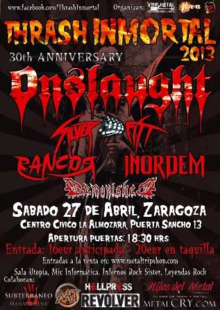 Thrash Inmortal 2013 Zaragoza Thrash Inmortal 2013 Zaragoza