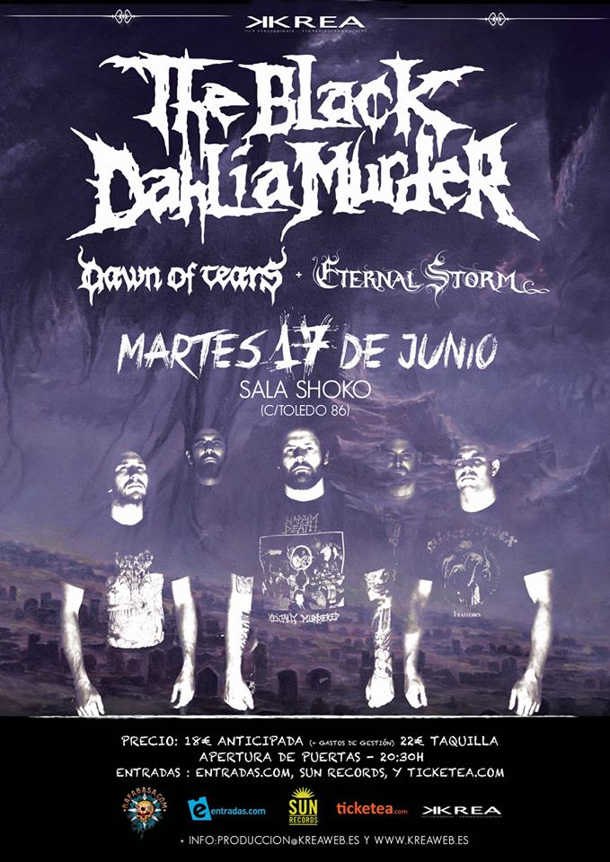 The Black Dhalia Murder en Madrid The Black Dhalia Murder en Madrid