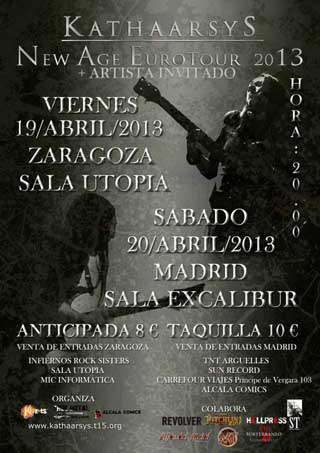 Kathaarsys en Zaragoza y Madrid Kathaarsys en Zaragoza y Madrid