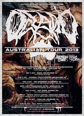 Gira australiana de Oceano