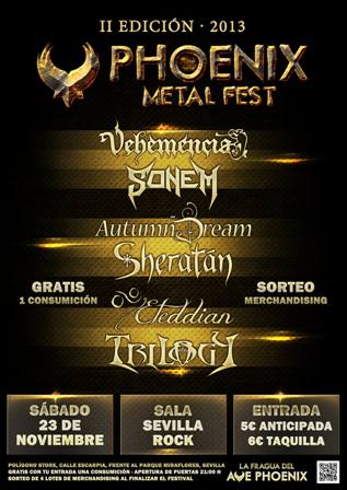 Phoenix Metal Fest 2013 en Sevilla