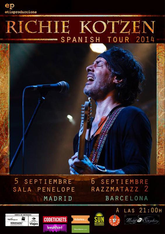 Richie Kotzen en Madrid Richie Kotzen en Madrid