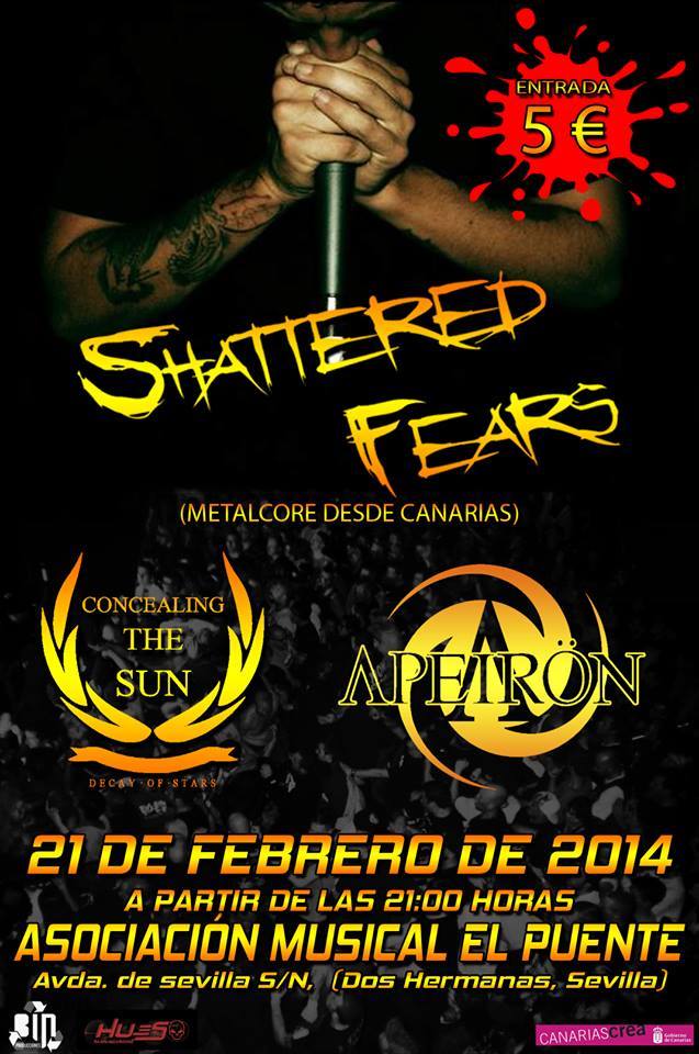 Shattered Fears en Sevilla