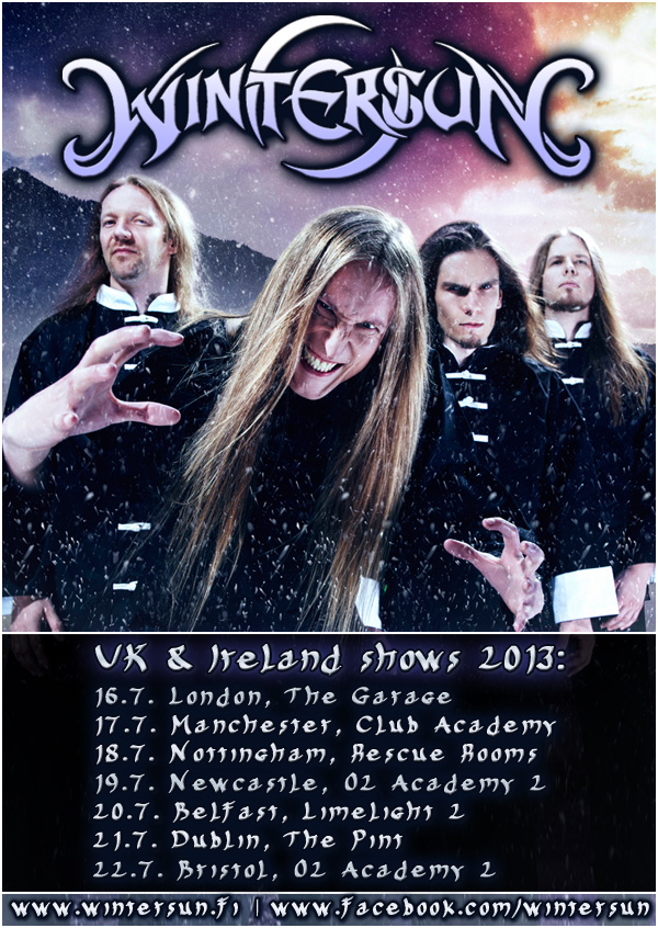 Gira europea de Wintersun